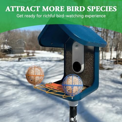 Perch Extender Accessories for BirdBuddy Feeders in Metal