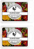 Flower Shop - USA Made Soy Wax Melts, 2 Pack, 6 oz