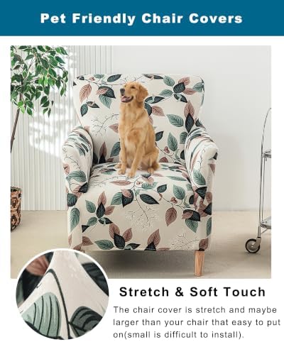 CRFATOP Accent Chair Cover, Stretch Armchair Slipcover for Living Room,49