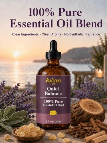 100% Pure Essential Oil Blends - Quiet Balance