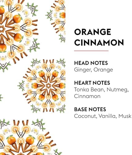 MAISON BERGER Lampe Berger Refill, 500 ml, Orange Cinnamon