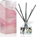 Reed Diffuser Set, Soothe Tahitian Vanilla Bean Scented Oil Diffuser with Sticks, Home Fragrance Accessories for Bathroom Shelf Decor, Aroma Diffusers for Home or Office Fall Decor, USA Made