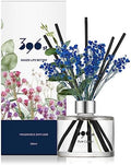 396 st. Preserved Baby's Breath Flower Reed Diffuser, Pure Cotton, 200ml(6.7oz) / Reed Diffuser Sets, Home Fragrance, Scented Oils, Home & Bathroom Décor