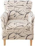 CRFATOP Accent Chair Cover, Stretch Armchair Slipcover for Living Room,48