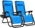 Best Choice Products Zero Gravity Chair Recliner, Light Blue