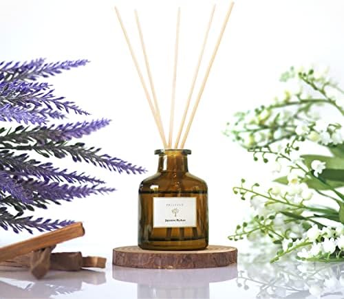 PRISTINE Japanese Ryokan/Inspired by Shang Hotel Reed Diffuser for Home | Fresh Lavender, Moroccan Amber Reed Diffuser Set, Oil Diffuser & Reed Diffuser | Home & Office Decor | Fragrance Gift