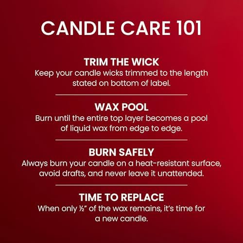 Yankee Candle Macintosh, Fall Scented Candle, 22oz Large Jar with up to 150 Hour Burn Time (Pack of 4)