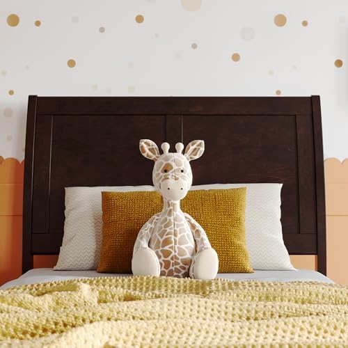 AFI, Portland Twin Sleigh Solid Wood Panel Headboard, Espresso