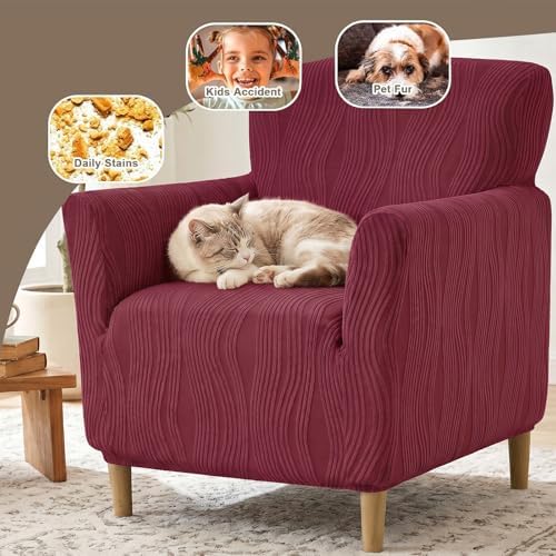 Eco-Ancheng Banquet Armchair Slipcovers Accent Chair Covers Chair Slipcover
