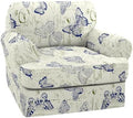 NILUOH 2-Piece T-Cushion Armchair Slipcover, Stretch Chair Cover with Separate Seat Cushion Cover, Soft Washable Furniture Protector for Living Room