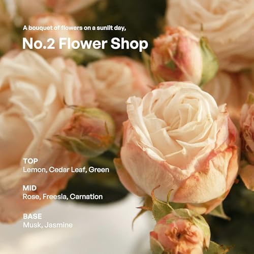 HETRAS Premium Reed Diffuser Flower Shop 2Pack