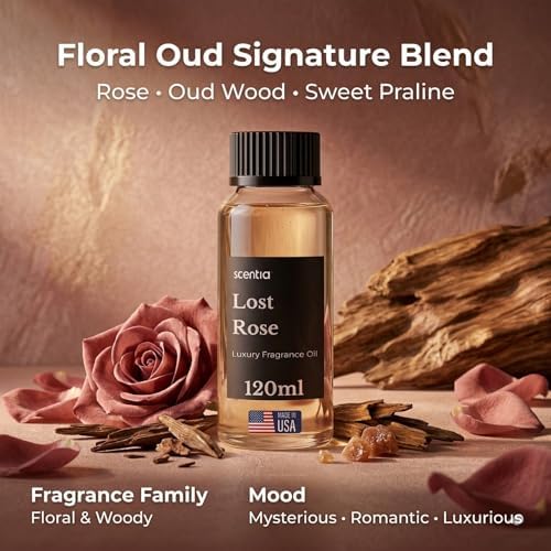 Lost Rose Scent Oil Refill 120 mL for Ultrasonic & Cold Air Diffuser