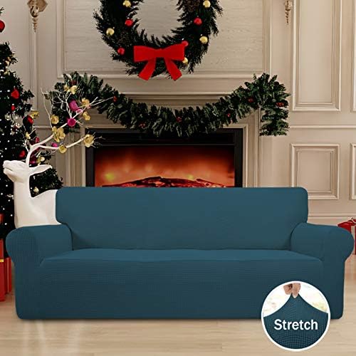 Easy-Going Stretch Oversized Sofa Couch Slipcover Washable Deep Teal