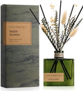 COCORRÍNA Dried Flowers Reed Diffuser, White Flower Scent 6.76 fl oz
