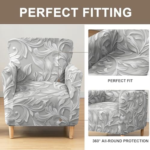 Eco-Ancheng Banquet Armchair Slipcovers Accent Chair Covers Chair Slipcover