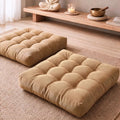 Floor Pillows Set of 2, Large Meditation Cushion for Adults, 22 Inch Square