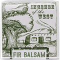Incienso de Santa Fe - Fir Balsam Natural Wood Incense Bricks Without Holder, 40 Count - Made in the USA