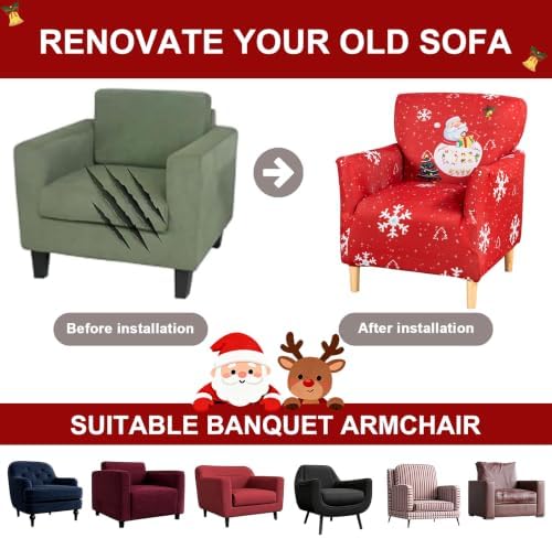 Banquet Armchair Slipcovers Christmas Accent Chair Covers Chair Slipcover