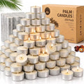 Tea Lights Candles 100 Pack, 6-7 Hour Long Burning Tealight Candles Bulk