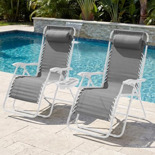 Best Choice Products Set of 2 Extra Wide Zero Gravity Chair Recliner