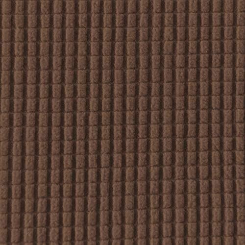 Easy-Going Stretch Loveseat Couch Covers Washable Brown