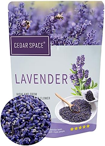 Dried Lavender Flowers - Make Sachets for Drawers and Closets Fresh Scent