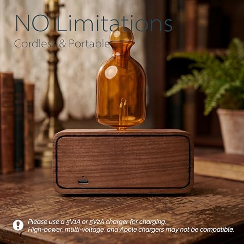 Ember Retro Waterless Essential Oil Diffuser for Aromatherapy