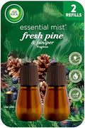 Air Wick Essential Mist Diffuser Refill, Fresh Pine & Juniper,2 Count