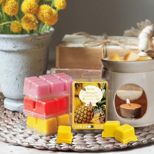 SALKING Summer Scented Wax Melts, Soy Wax Cubes/Tarts for Wax Melt Warmer