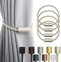 Magnetic Curtain Tiebacks Holdbacks Decorative Tie Backs for Windows Porlau