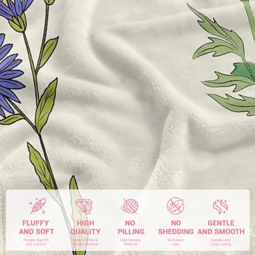 Christian/Inspirational/Religious/Spiritual/Birthday Gifts for Women/Adults, First Holy Communion Gifts for Girls, Soft Throw Blankets for Women 40"x 50"