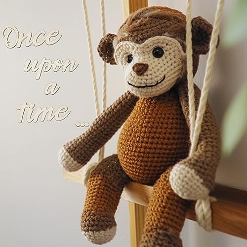 Wood Once Upon a Time Sign, Nursery Wall Decor for Kids Reading Nook Decor