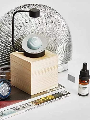 Levitating Asteroid Decor with Fragrance Diffuser: Add a Touch of Magic to Your Space (Bergamot, Peacock Green)