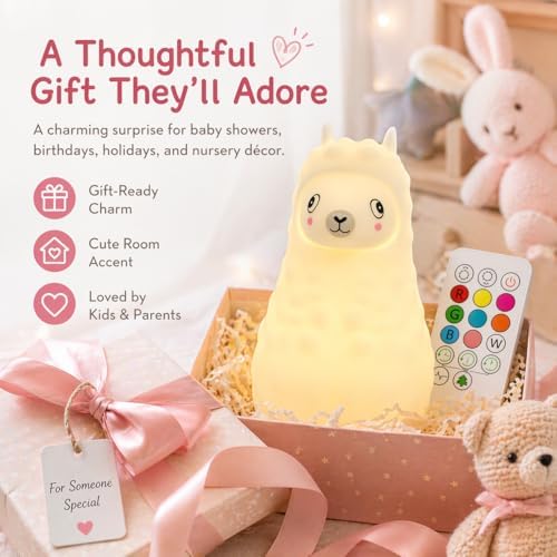 Baby Nursery Night Light ,Portable LED Night Lamp for Breastfeeding