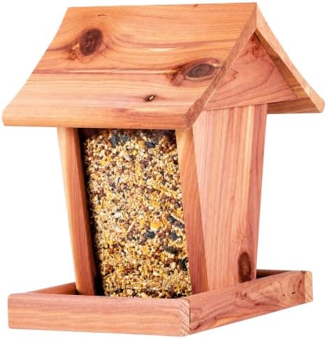 Cedar Hopper Bird Feeder - Made in USA