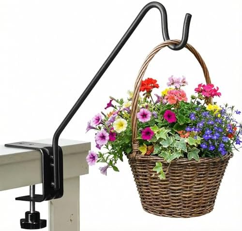 Kingsyard 10 Inch Medium Metal Deck Railing Hook