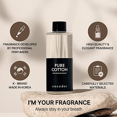 COCODOR Reed Diffuser Oil Refill/Lemon Eucalyptus/6.7oz(200ml)/1 Pack/Home Fragrance, Scented Oils for Bathroom, Bedroom, Office Home Décor