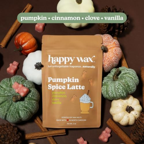 Happy Wax Fall Scented Soy Wax Melts 6oz Variety Pack - Forever Fall Mix