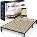 Treaton, 0.68-Inch Vertical Wooden Bunkie Board/Bed Slats, Queen, Beige