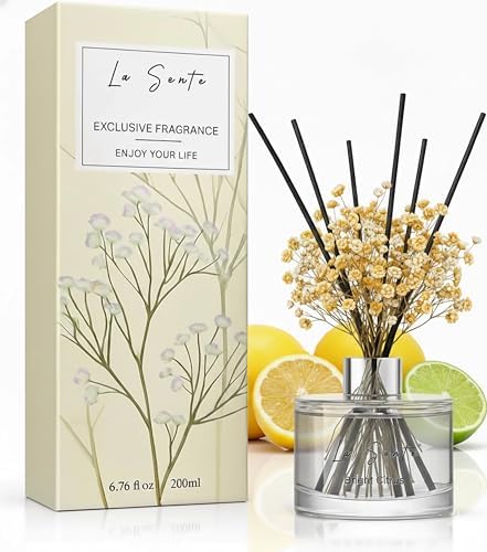 Bright Citrus Reed Diffuser Set, 6.7oz / 200 ml