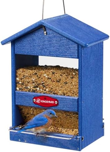 Kingsyard Wild Bird Feeder for Outdoors, Hanging Bird Feeders