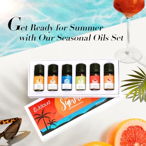 JCLOUD Summer Fragrance Oils Set, 6x10mL