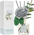 Cocorina Reed Diffuser Set, Flower Reed Diffuser Cashmere Vanilla, Scented Diffuser with Sticks Home Fragrance Essential Oil for Bathroom Shelf Decor, Living Room, Large Room, Rose/6.7 Ounce/1pack