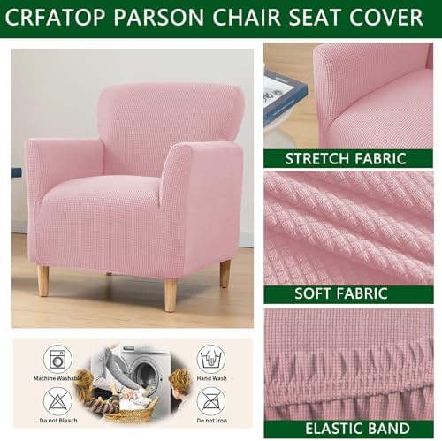 CRFATOP Accent Chair Cover, Stretch Armchair Slipcover for Living Room,B01