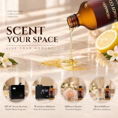Bergamot Coastal Diffuser Oil Inspired by Ritz-C Hotel Scent, 200 mL