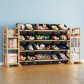 SpaceAid Toy Storage Organizer with 6 Shelves and 20 Bins, Toy Organizers Storage Bookshelf, Kids Bin Shelf Toys Box Bookcase for Bedroom Playroom Organization Room Decor, True Black