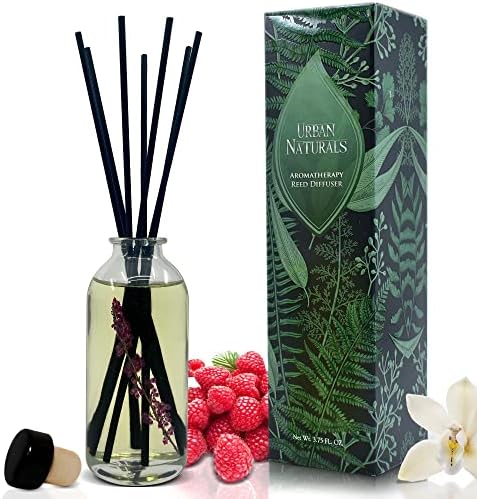Urban Naturals Reed Diffuser Set, Black Raspberry Vanilla - Shelf Décor