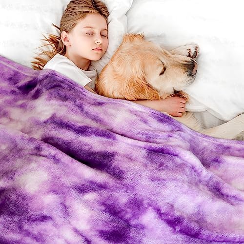 MUGD Blankets Fuzzy Soft Fleece Throw Blanket Cozy Soft Warm Throw Blanket for Bed