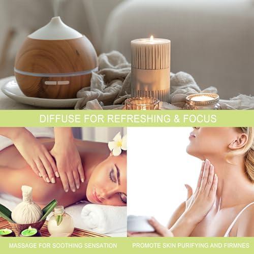 MAYJAM Lemongrass Essential Oil for Diffuser Soap Candle Making, 3.38FL.OZ
