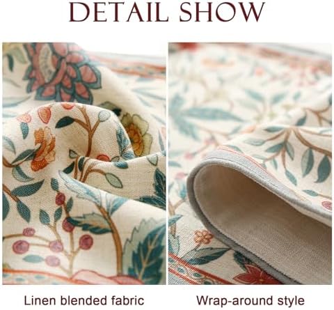 bilin gaier Designer French Vintage Printed Table Runner,71"x12"